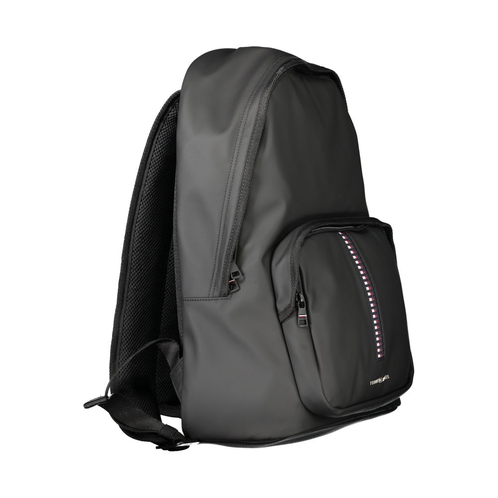 Black Polyethylene Backpack