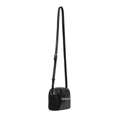 Black And White Polyethylene Handbag