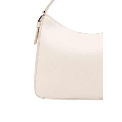 White Polyethylene Handbag