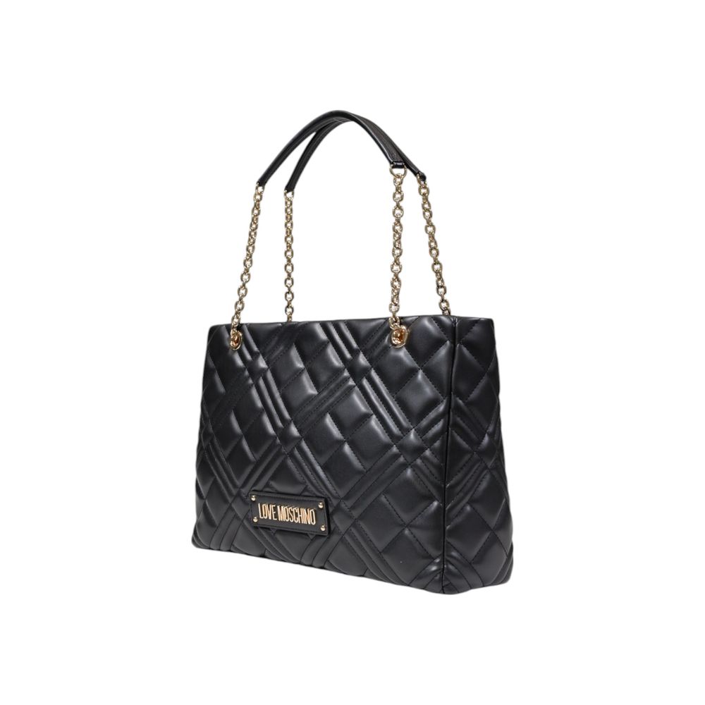 Black Polyethylene Handbag