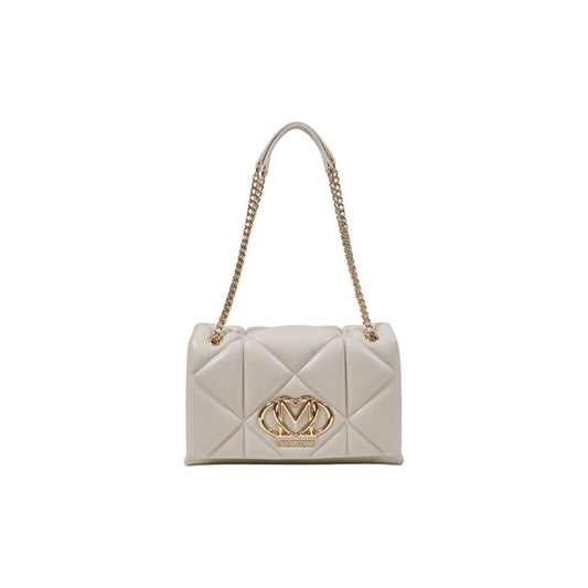 Beige Polyethylene Handbag