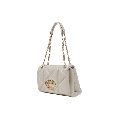 Beige Polyethylene Handbag