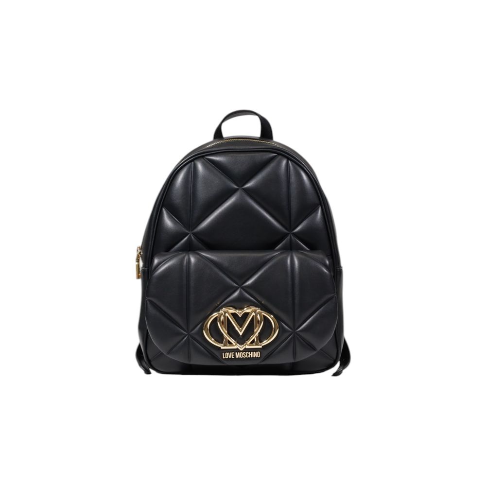 Black Polyethylene Backpack