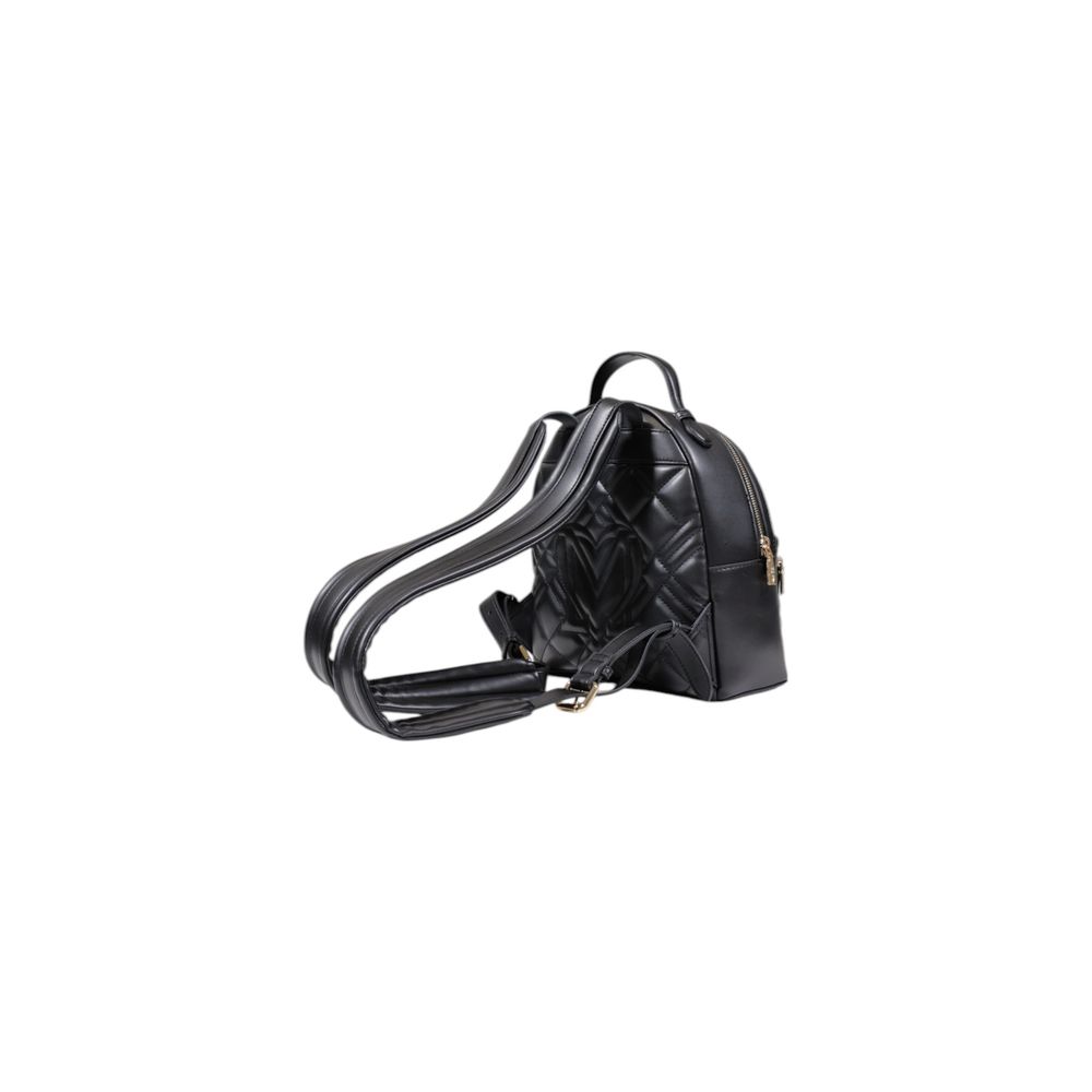 Black Polyethylene Backpack