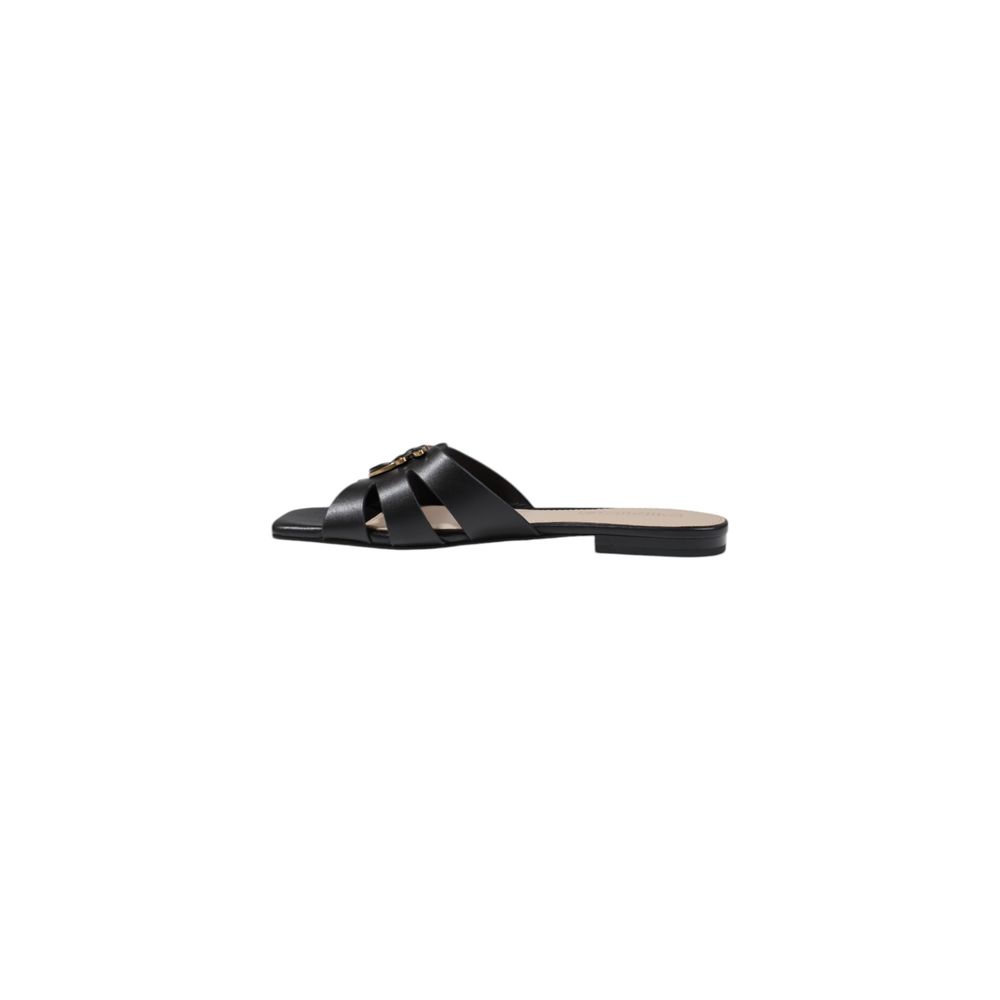 Black Leather Sandal