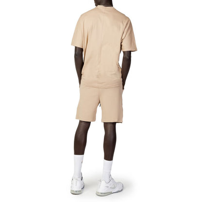 Beige Cotton Sportswear