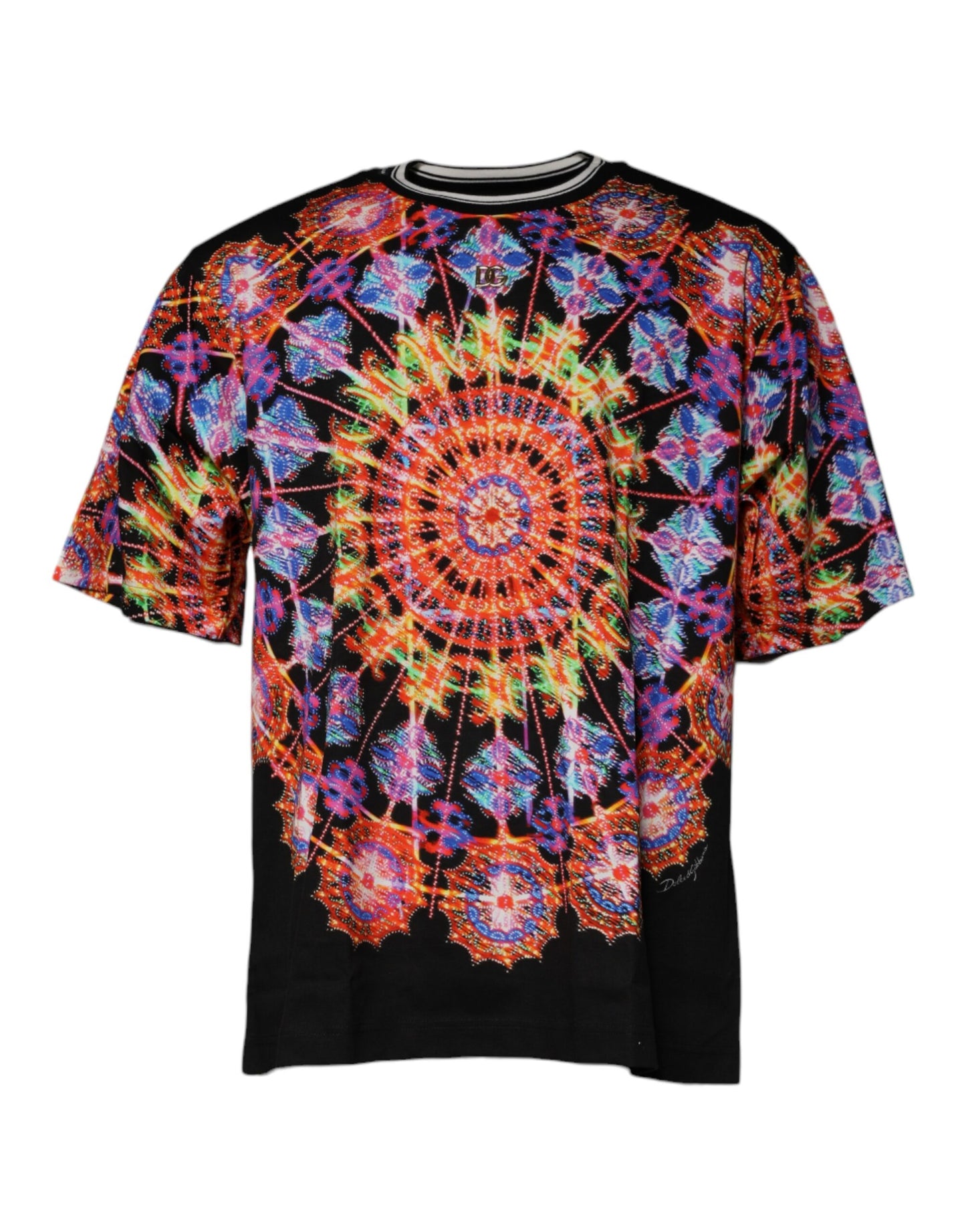 Multicolor Kaleidoscope Men Short Sleeves T-shirt