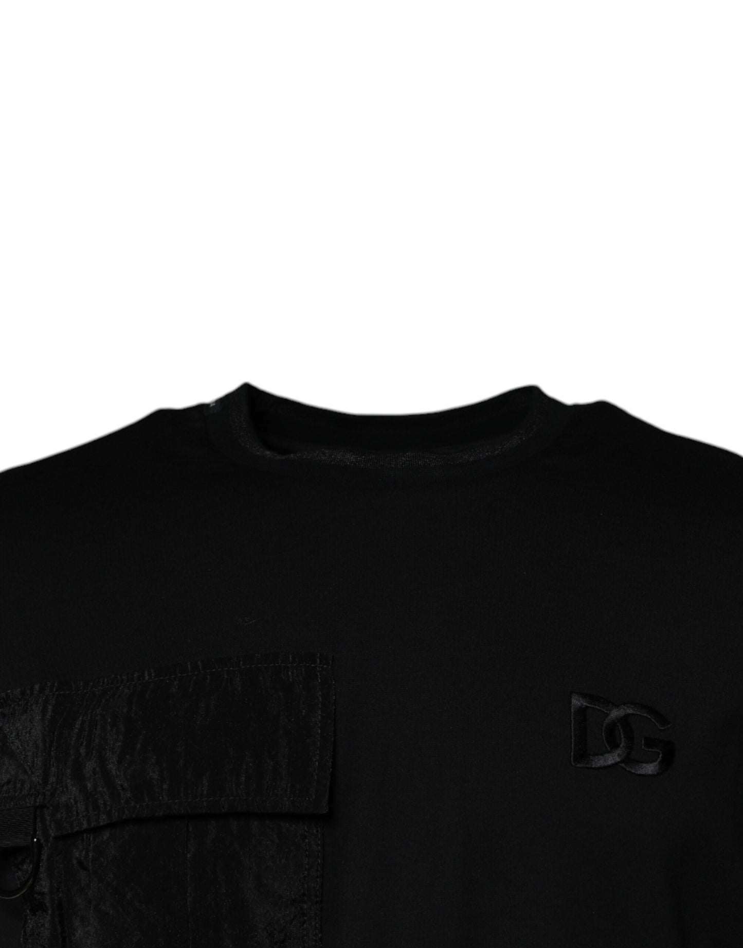 Black Crew Neck Short Sleeve T-shirt