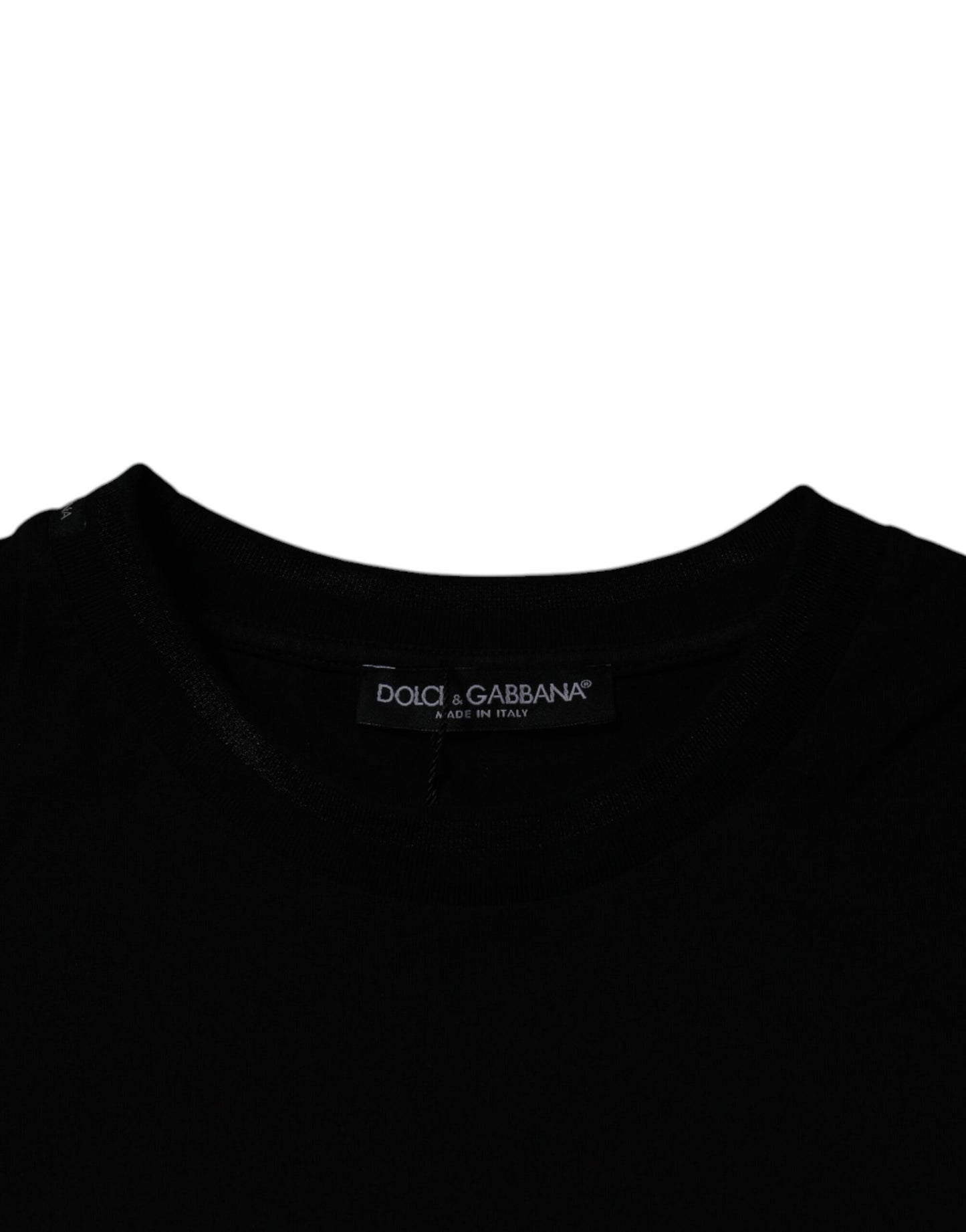 Black Crew Neck Short Sleeve T-shirt