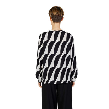 Black Viscose Blouse