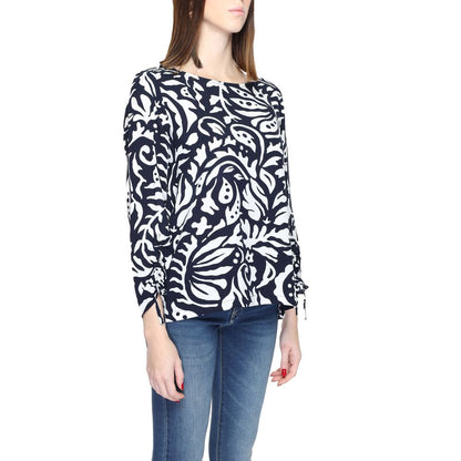 Blue Viscose Blouse