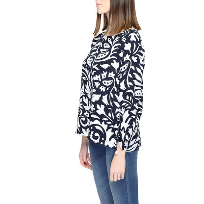 Blue Viscose Blouse