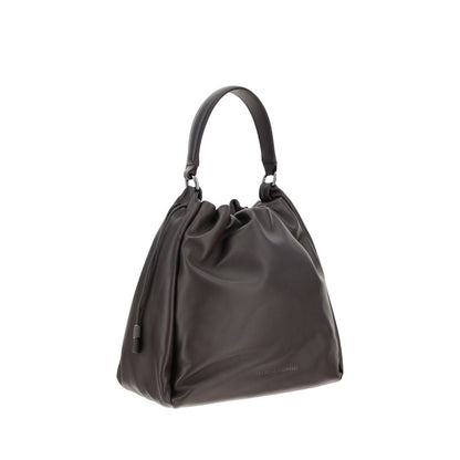 Brown Calf Leather Bos Taurus Shoulder Bag