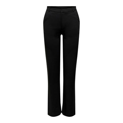 Black Elastane Pant