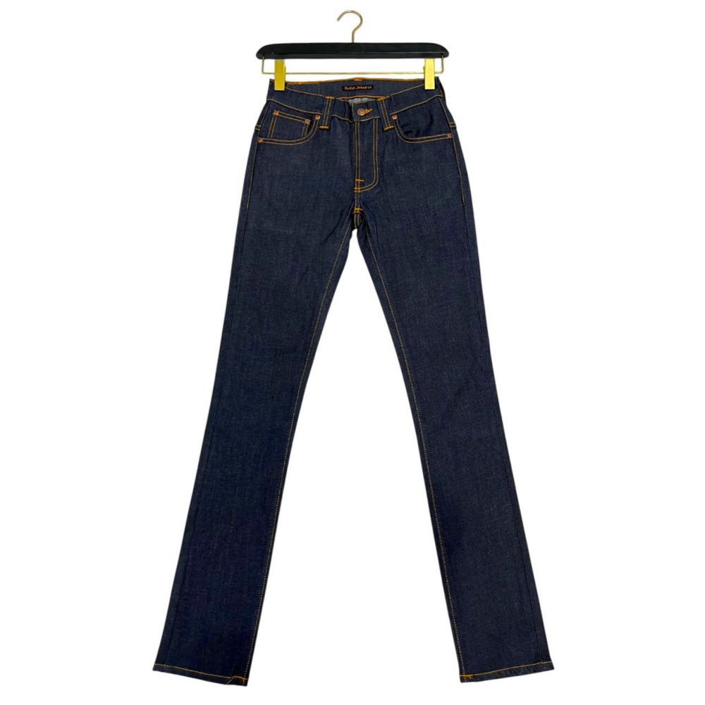 Blue Cotton Jeans Denim