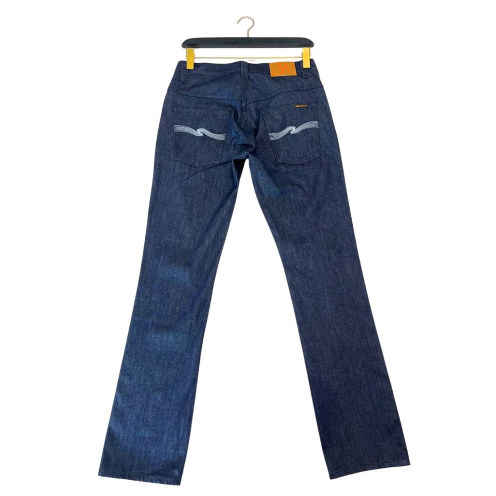 Blue Cotton Jeans Denim