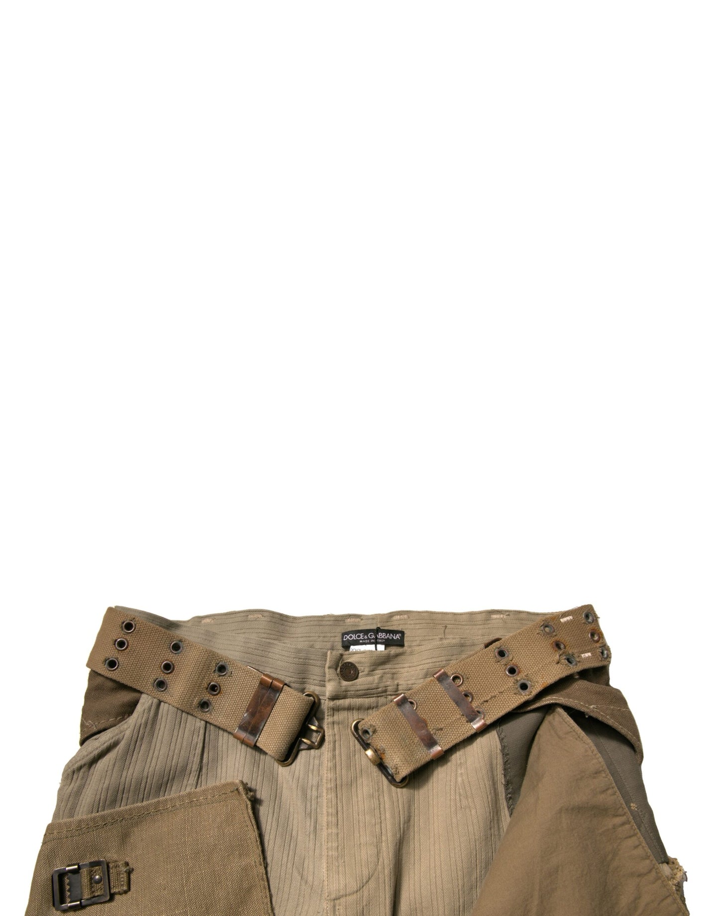 Multicolor Reconstructed Flight Cargo Pants