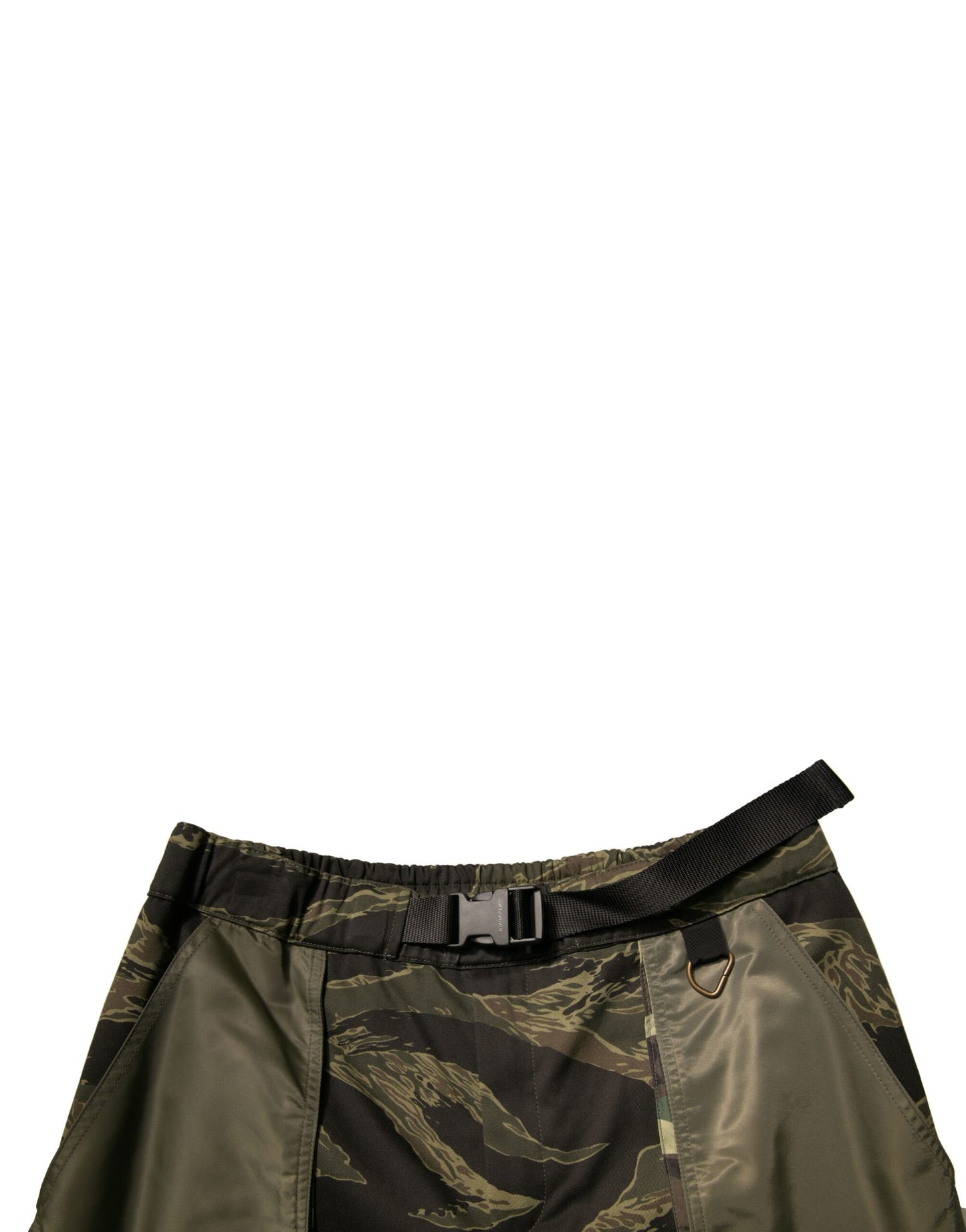 Green Cotton Jogger Cargo Pants