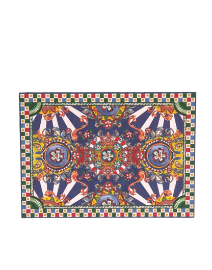 Multicolor Carretto Siciliano Envelope Post Card Holder