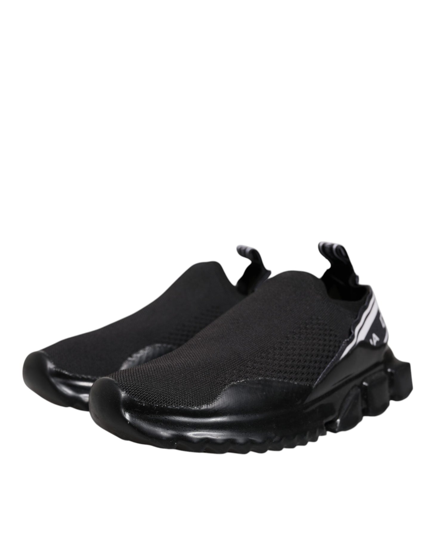 Black Sorrento Slip On Low Top Sneakers Shoes