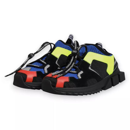 Multicolor Mesh Sorrento Trekking Sneakers Shoes