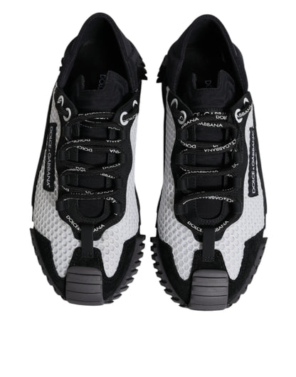 Black White Mesh NS1 Low Top Sneakers Shoes