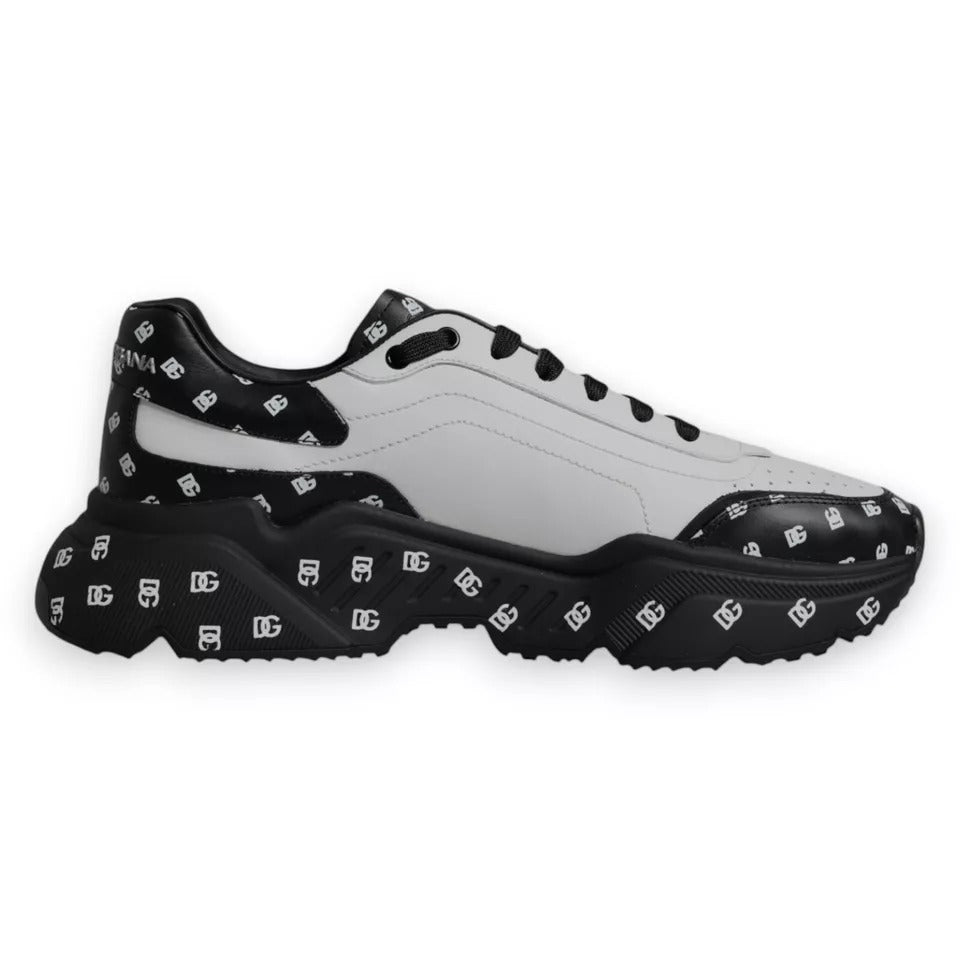 Black White Logo Monogram Daymaster Sneakers Shoes