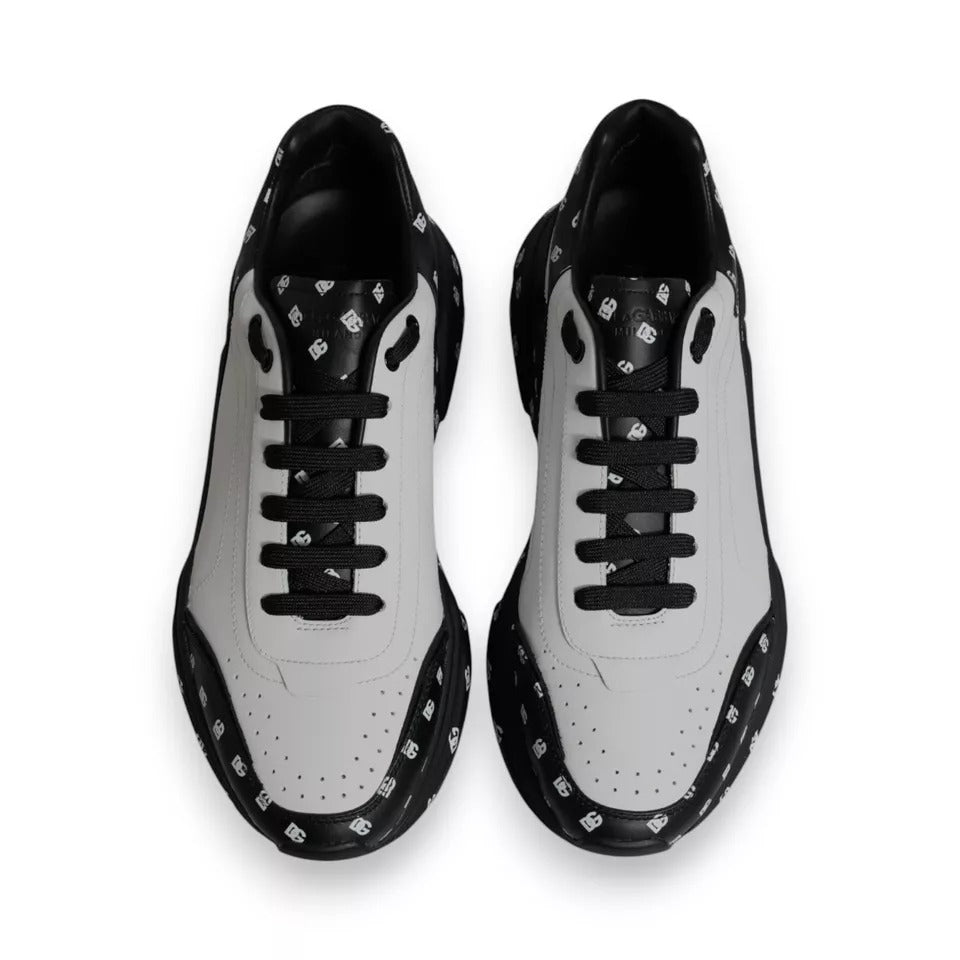 Black White Logo Monogram Daymaster Sneakers Shoes