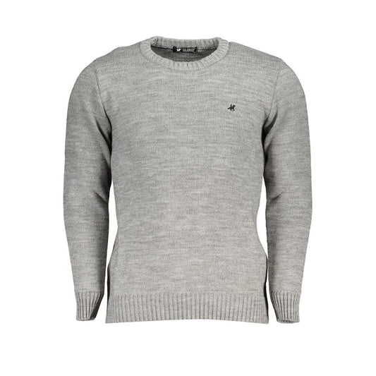 Gray Fabric Sweater