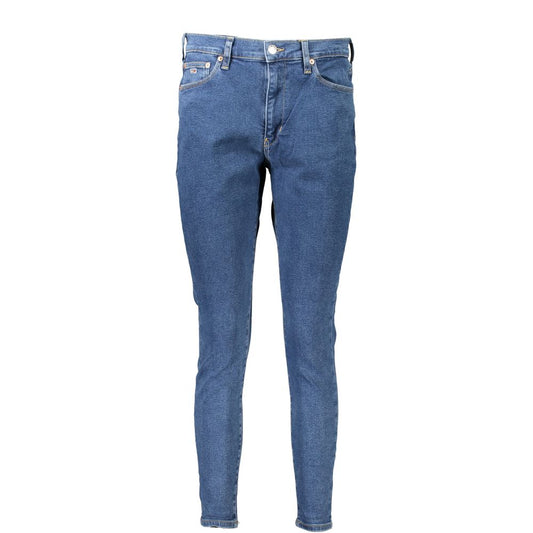 Blue Cotton Jeans & Pant