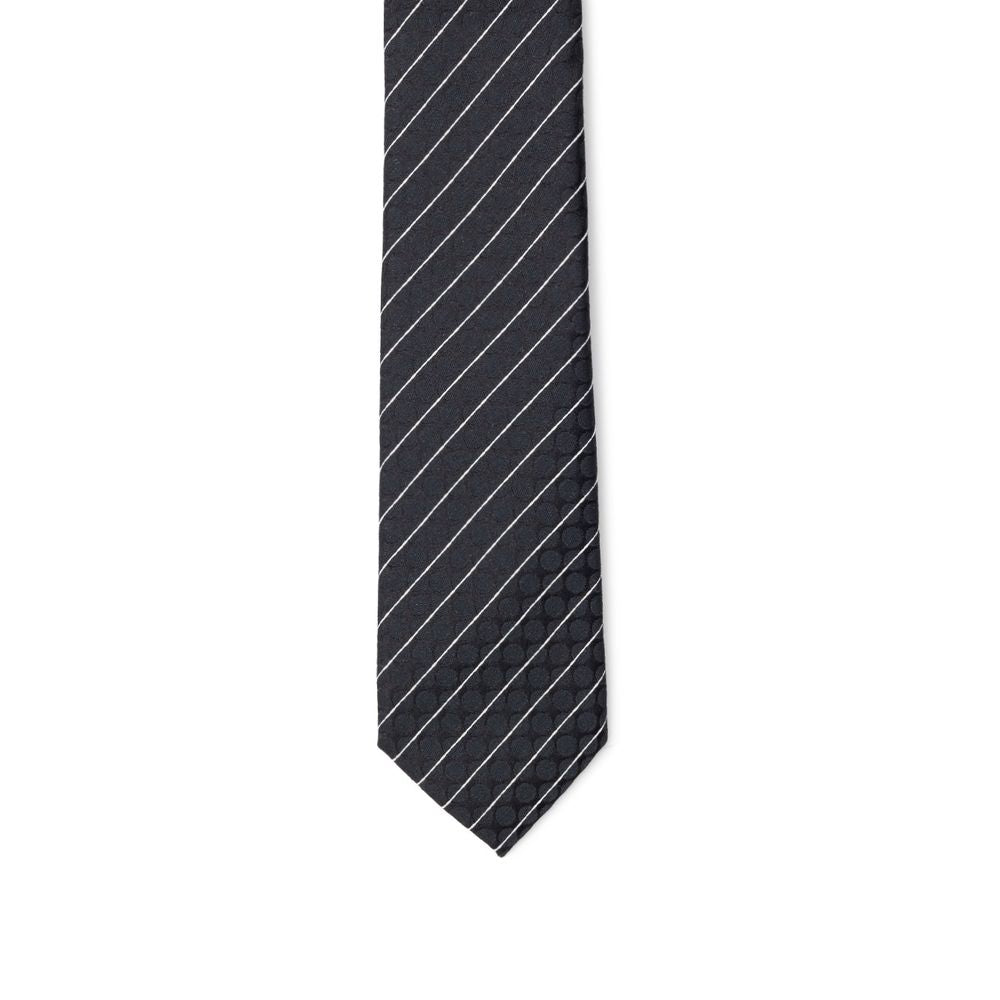 Black Polyester Ties & Bowty