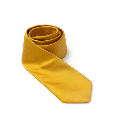 Gold Silk Ties & Bowty