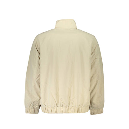 Beige Polyamide Men Jacket