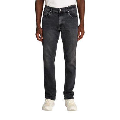 Black Cotton Skinny Jean