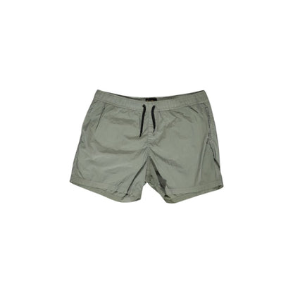 Green Nylon Swim Short