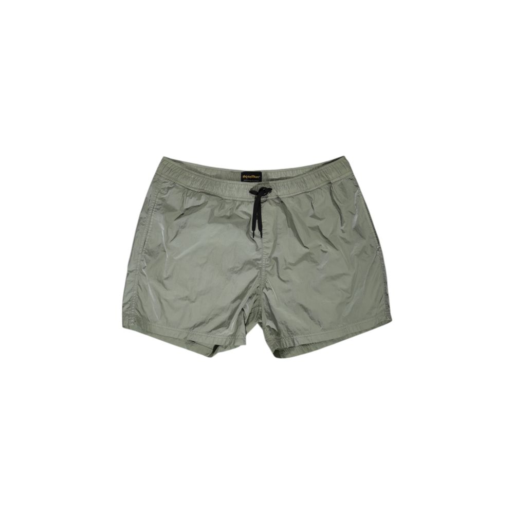 Green Nylon Swim Short