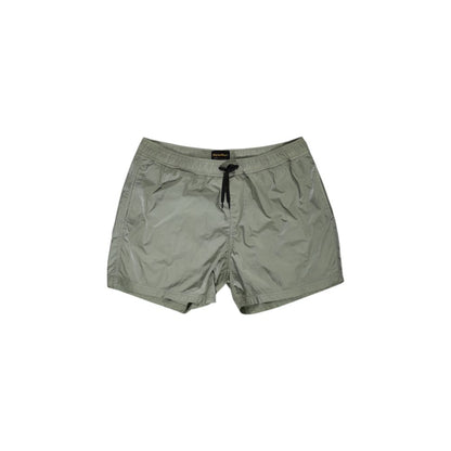 Green Nylon Swim Short