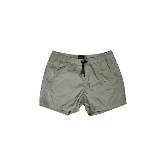 Green Nylon Swim Short