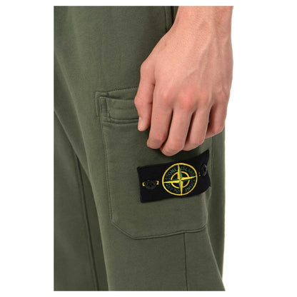 Beige Cotton Men Pants