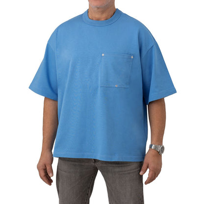 Light Blue Cotton T-Shirt