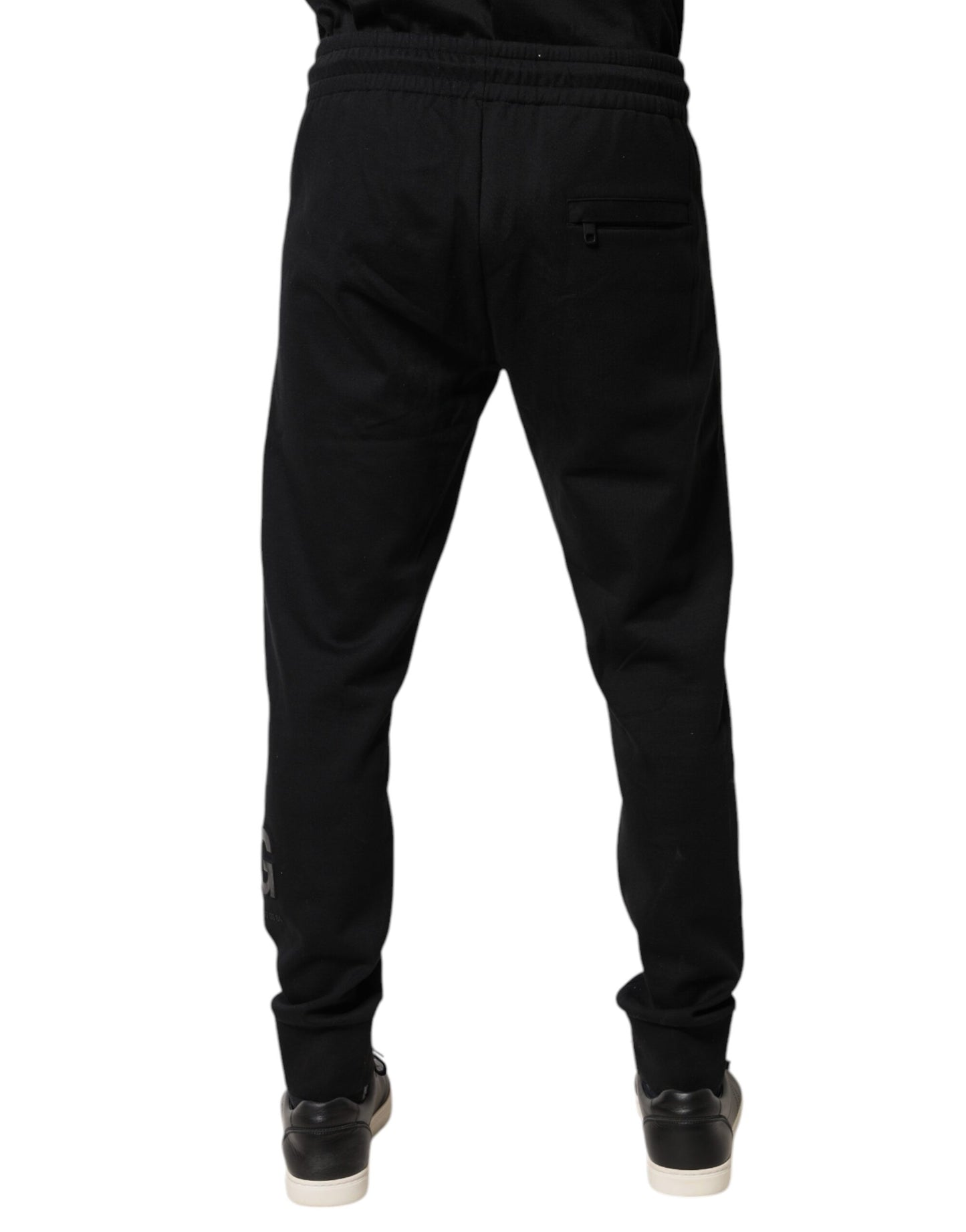 Black Cotton Jogger Jogging Pants