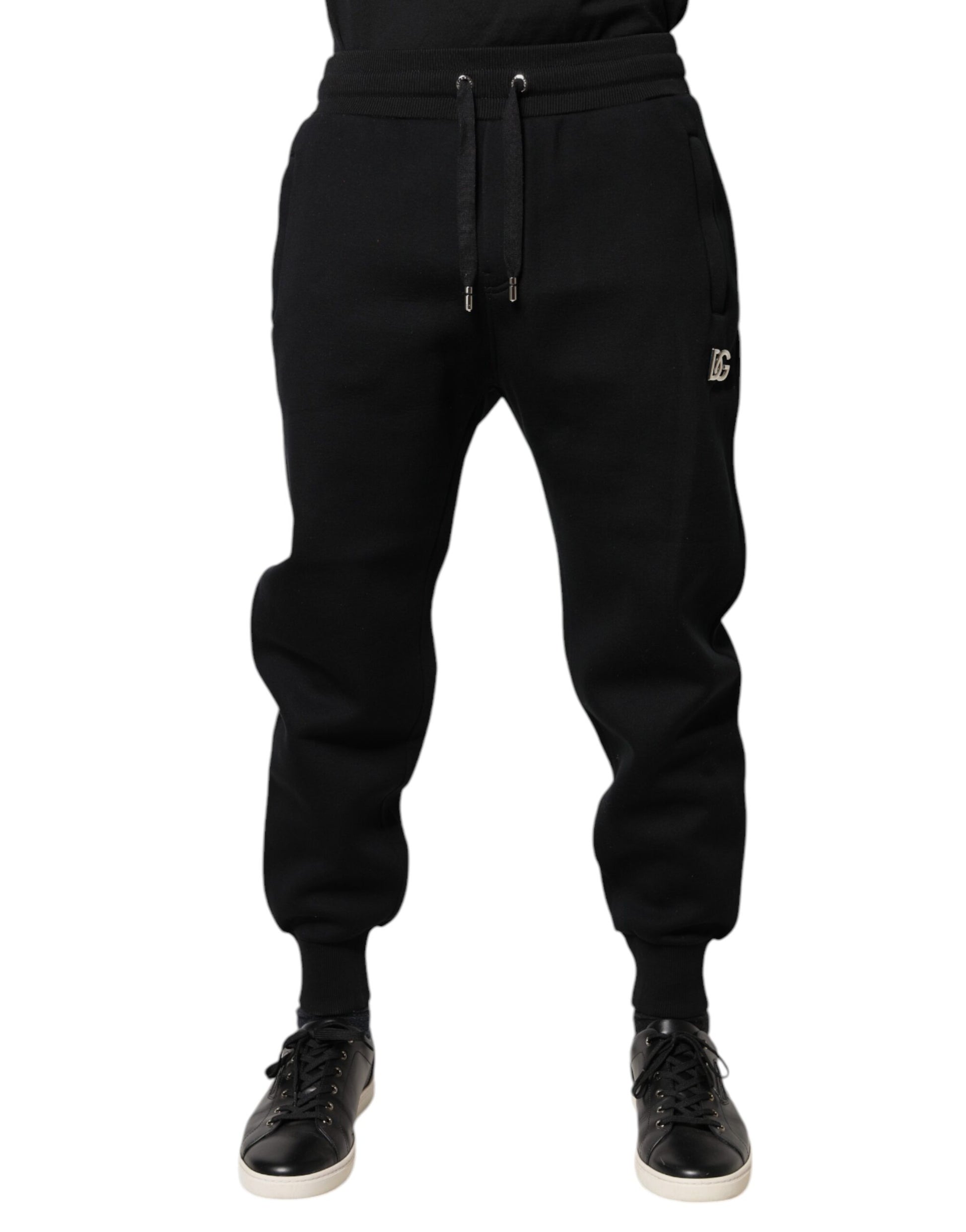 Black Modal Jogger Jogging Pants