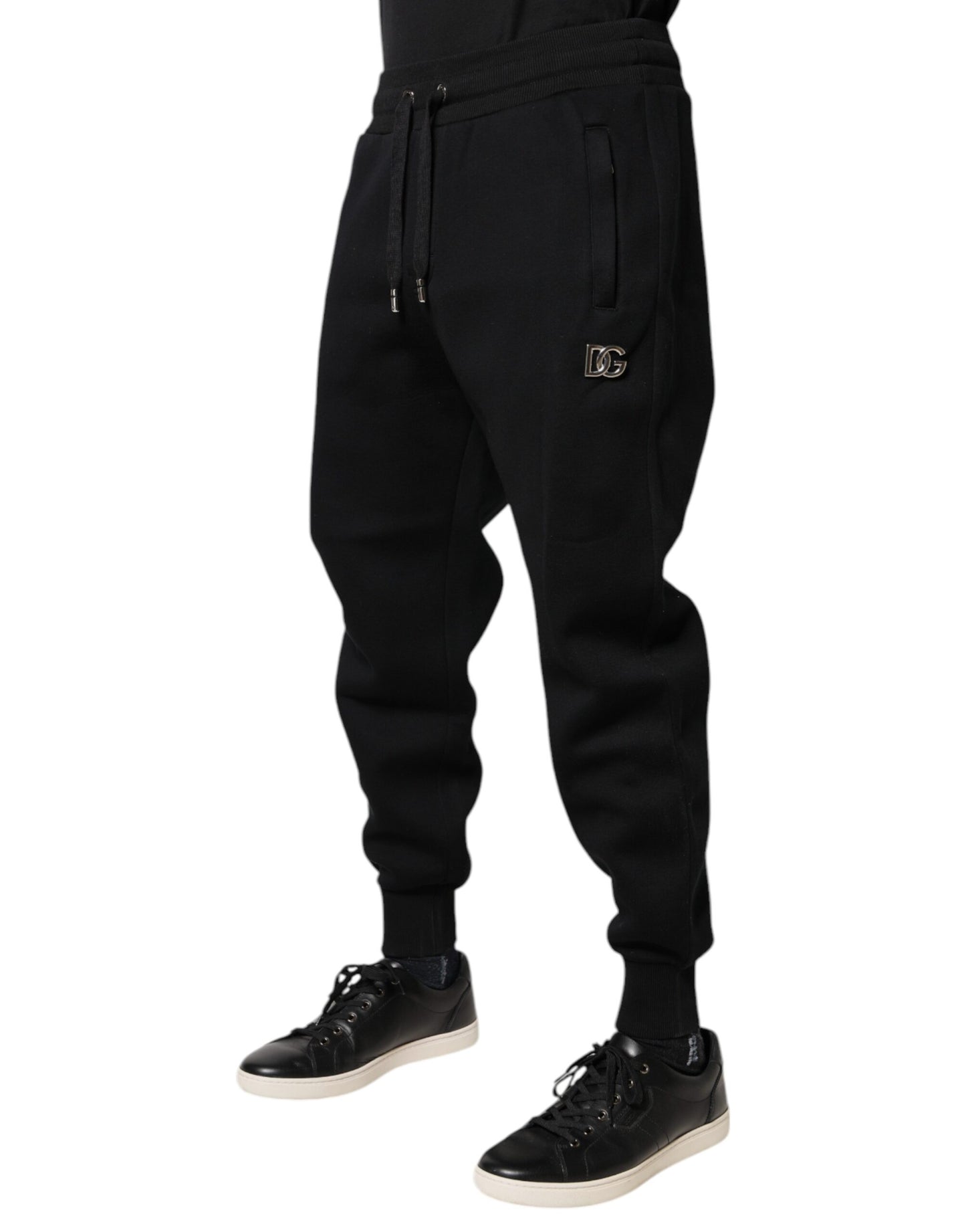 Black Modal Jogger Jogging Pants