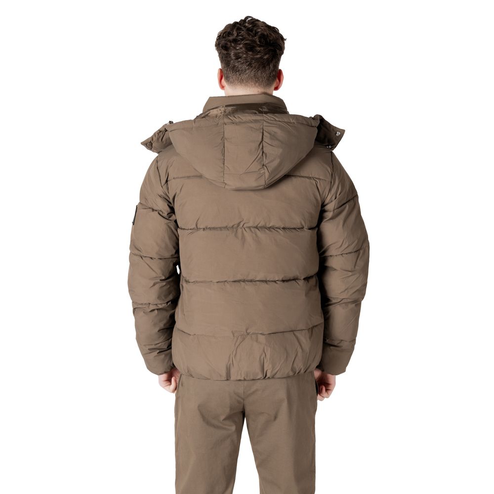 Gray Polyamide Jacket