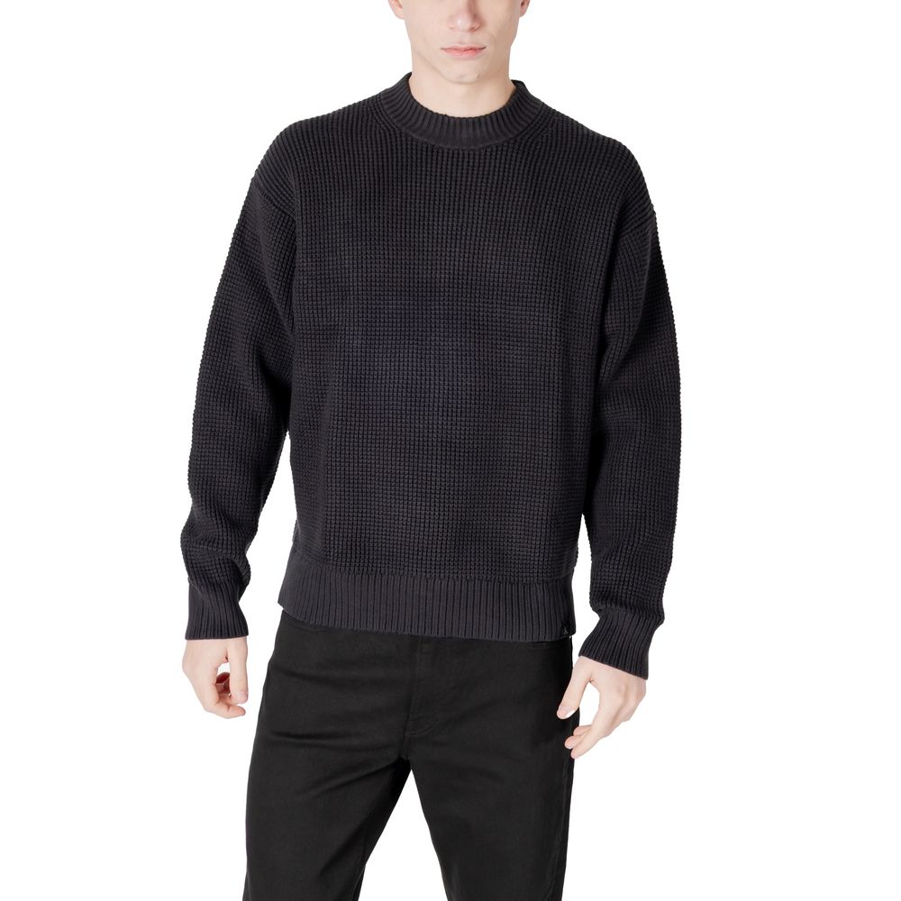 Black Organic Cotton Sweater