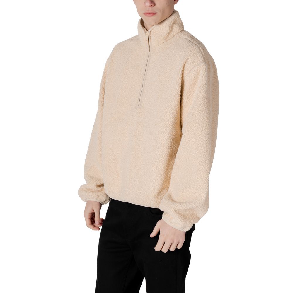 Cream Recycled Polyester Shell Jacket