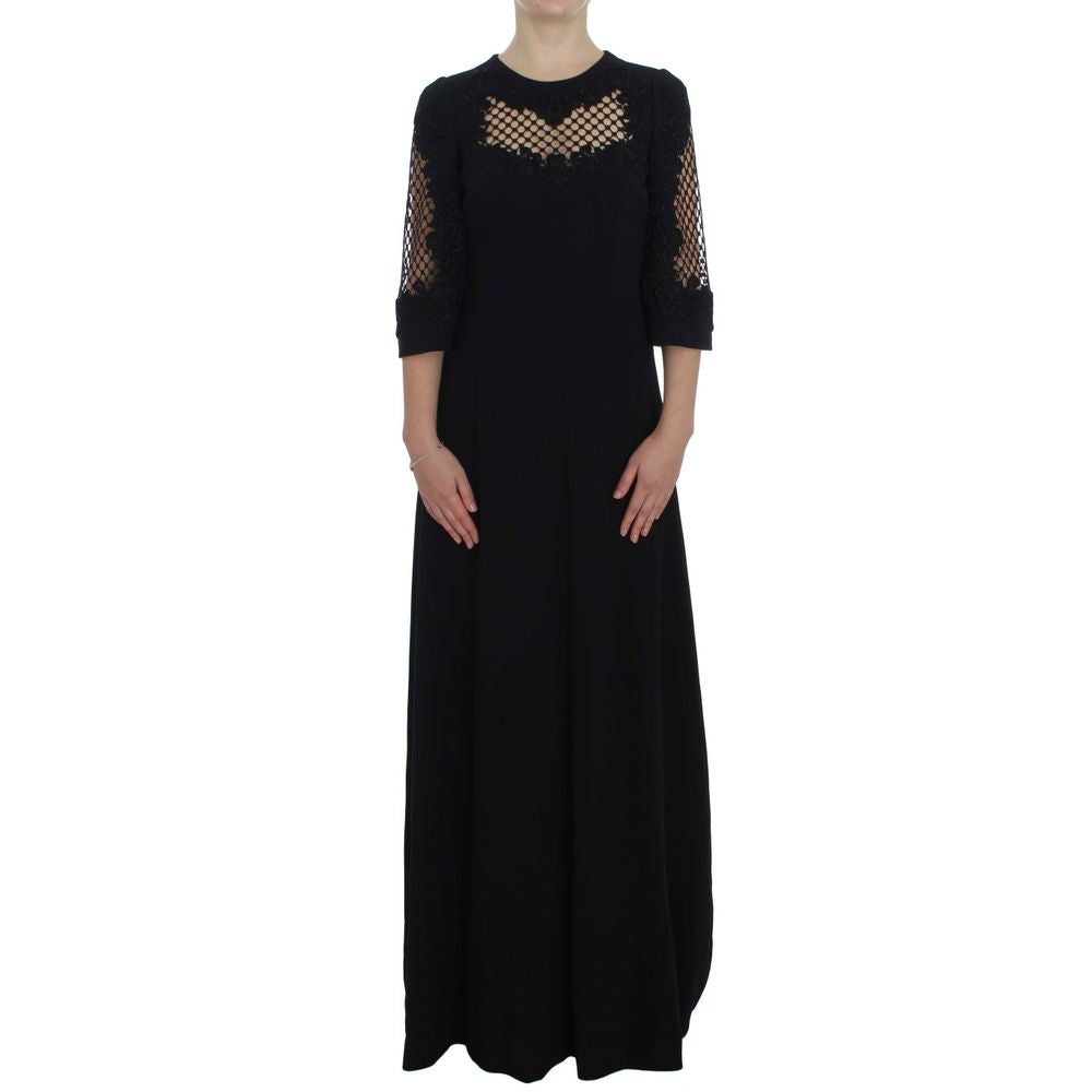 Black Wool Dress