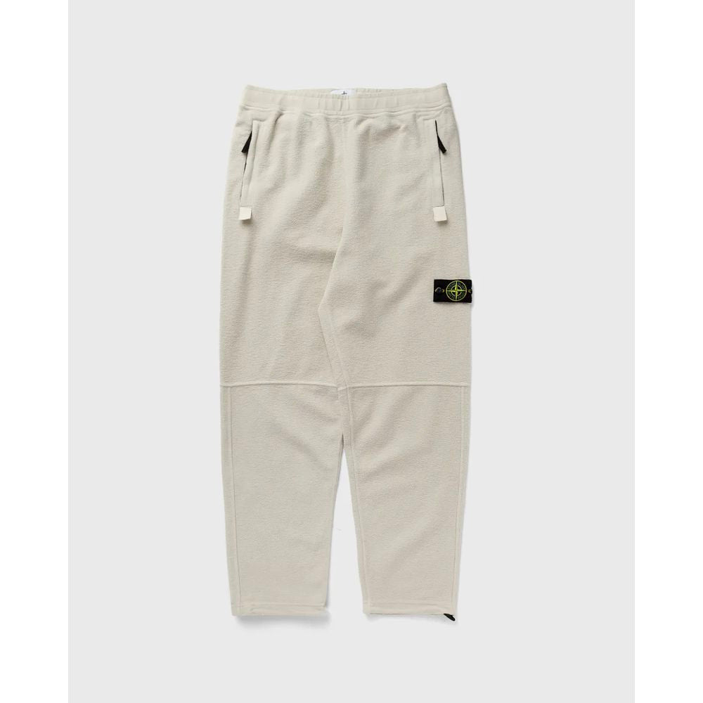 White Cotton Men's Trouser
