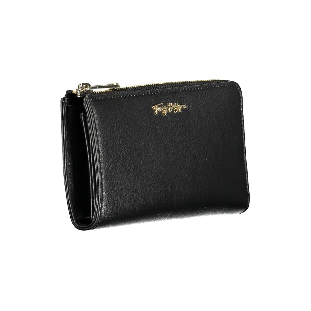 Black Polyethylene Women Wallet