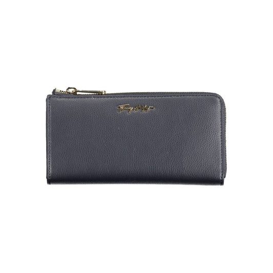 Blue Polyethylene Women Wallet